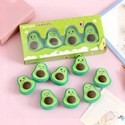 Avocado Erasers