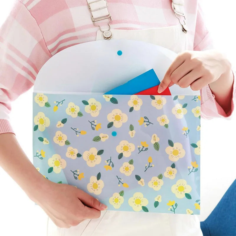 Floral File Folder