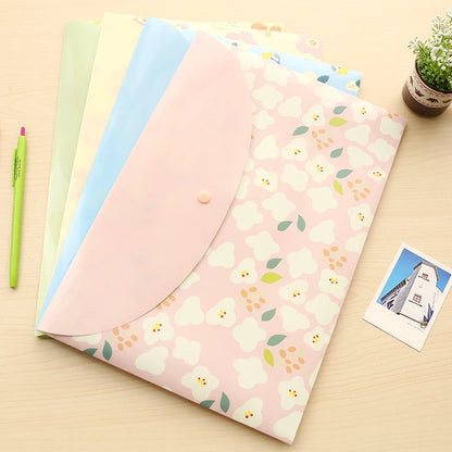 Floral File Folder