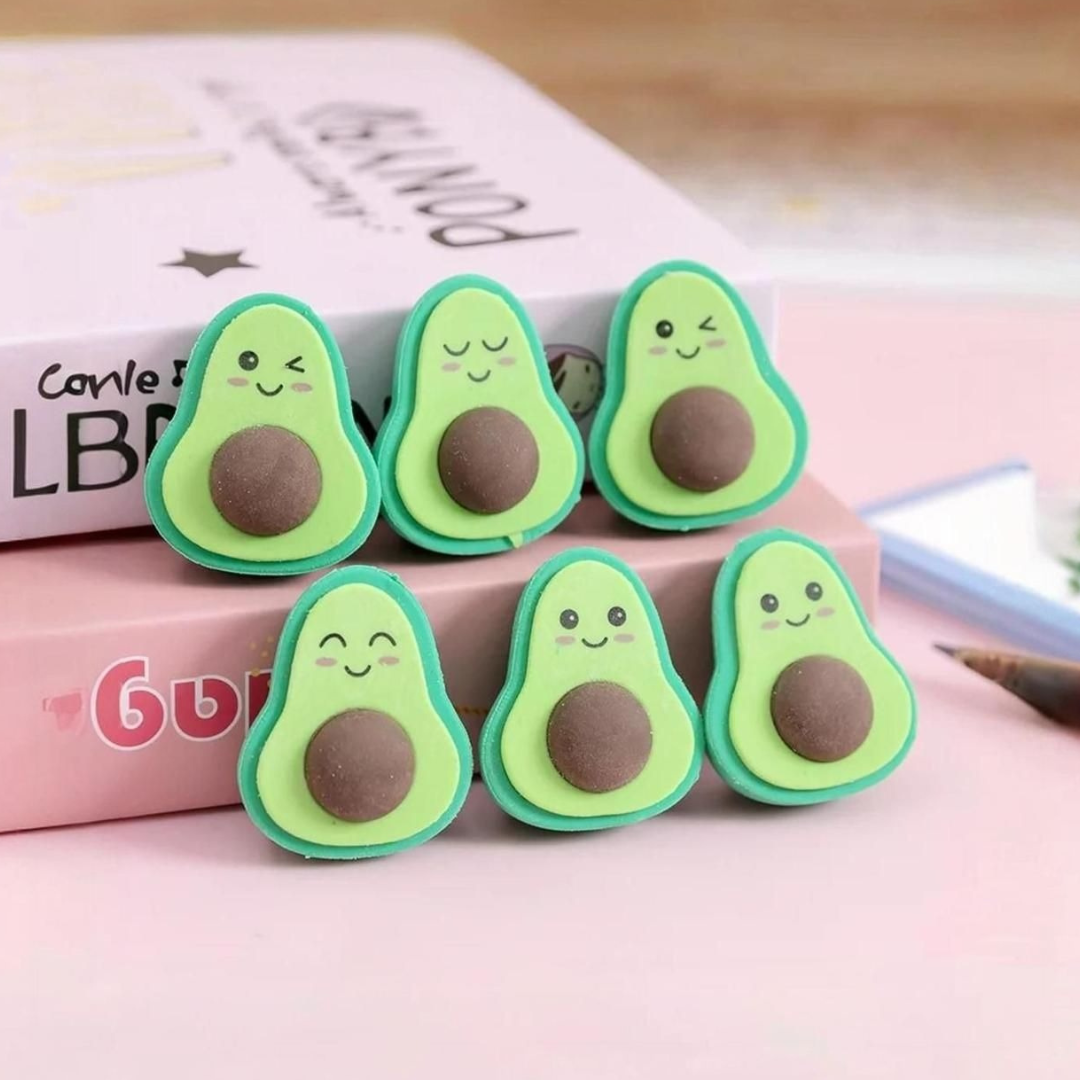 Avocado Erasers